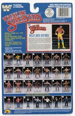 WWF LJN WRESTLING SUPERSTARS SERIES 4 BILLY JACK HAYNES CARDED ACTION FIGURE.