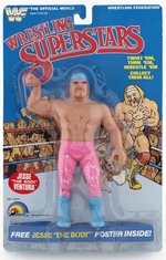 WWF LJN WRESTLING SUPERSTARS SERIES 3 JESSE VENTURA CARDED ACTION FIGURE.