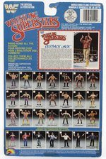 WWF LJN WRESTLING SUPERSTARS SERIES 4 OUTBACK JACK CANADIAN CARDED ACTION FIGURE.