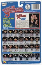 WWF LJN WRESTLING SUPERSTARS SERIES 4 B. BRIAN BLAIR (KILLER BEES) CARDED ACTION FIGURE.