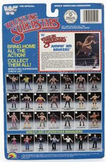 WWF LJN WRESTLING SUPERSTARS SERIES 4 JUMPIN JIM BRUNZELL (KILLER BEES) CARDED ACTION FIGURE.