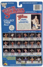 WWF LJN WRESTLING SUPERSTARS SERIES 3 BRUNO SAMMARTINO CARDED ACTION FIGURE.