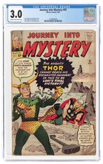 JOURNEY INTO MYSTERY #92 MAY 1963 CGC 3.0 GOOD/VG.