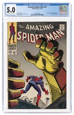 AMAZING SPIDER-MAN #67 DECEMBER 1968 CGC 5.0 VG/FINE (FIRST RANDY ROBERTSON).