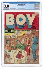 BOY COMICS #42 OCTOBER 1948 CGC 3.0 GOOD/VG.