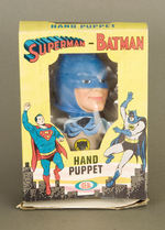 SCARCE BOXED "BATMAN" HAND PUPPET BY IDEAL.