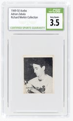 1949-50 ACEBO ADRIAN ZABALA RICHARD MERKIN COLLECTION CSG 3.5 VERY GOOD+.