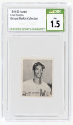 1949-50 ACEBO LINO DONOSO RICHARD MERKIN COLLECTION CSG 1.5 FAIR.