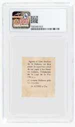 1949-50 ACEBO CLEMENTE 'SUNGO' CARRERAS RICHARD MERKIN COLLECTION CSG 1.5 FAIR.