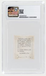 1949-50 ACEBO REINALDO CORDEIRO RICHARD MERKIN COLLECTION CSG 1.5 FAIR.