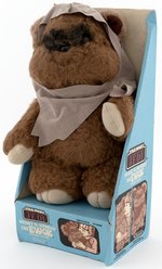 STAR WARS: RETURN OF THE JEDI (1984) - BOXED LARGE WICKET W. WARRICK THE EWOK STUFFED PLUSH.