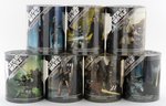 STAR WARS - ORDER 66 TARGET EXCLUSIVE LOT OF SEVEN IN CYLINDRICAL PACKAGES.