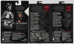 STAR WARS BLACK SERIES FIGURE LOT OF FOUR W/LUKE SKYWALKER & HAN SOLO EXOGORTH ESCAPE.