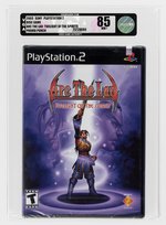 PLAYSTATION PS2 (2003) ARC THE LAD: TWILIGHT OF THE SPIRITS VGA 85 NM+.