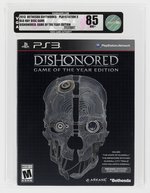 PLAYSTATION PS3 (2013) DISHONORED GAME OF THE YEAR EDITION VGA 85 NM+.