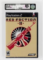 PLAYSTATION PS2 (2002) RED FACTION II VGA 85 NM+.