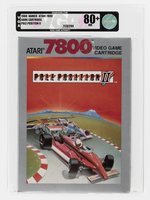 ATARI 7800 (1988) POLE POSITION II VGA 80+ NM.