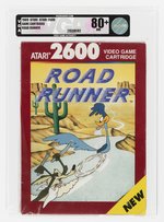 ATARI 2600 (1989) ROAD RUNNER VGA 80+ NM.