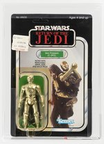 STAR WARS: RETURN OF THE JEDI (1983) - SEE-THREEPIO (C-3PO) W/REMOVABLE LIMBS 65 BACK-A AFA 80+ Y-NM.