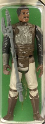 STAR WARS: RETURN OF THE JEDI (1983) - LANDO CALRISSIAN (SKIFF GUARD DISGUISE) 65 BACK-B AFA 75Y-EX+/NM.