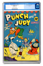 PUNCH AND JUDY COMICS #11 CGC 9.0 CREAM TO OFF-WHITE PAGES “D” COPY.