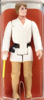 STAR WARS: THE EMPIRE STRIKES BACK (1980) - LUKE SKYWALKER 41 BACK-E AFA 70 EX+ (BROWN HAIR).