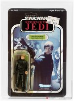 STAR WARS: RETURN OF THE JEDI (1983) - LUKE SKYWALKER (JEDI KNIGHT) 65 BACK-B AFA 75+ Y-EX+/NM (BLUE SABER).