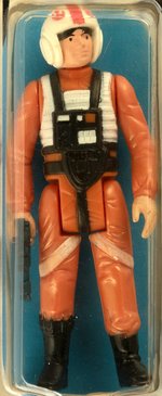 STAR WARS: THE EMPIRE STRIKES BACK (1980) - LUKE SKYWALKER (X-WING PILOT) 32 BACK-B AFA 75 Y-EX+/NM.