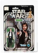 STAR WARS (1978) - HAN SOLO 12 BACK-A AFA 80 NM (SMALL HEAD).