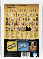 STAR WARS: RETURN OF THE JEDI (1983) - SEE-THREEPIO (C-3PO - REMOVABLE LIMBS) 65 BACK-A AFA 85 Y-NM+.