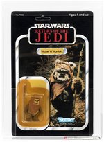 STAR WARS: RETURN OF THE JEDI (1983) - WICKET W. WARRICK 77 BACK-A AFA 85 Y-NM+.