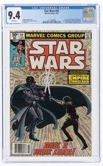 STAR WARS #44 FEBRUARY 1981 CGC 9.4 NM (NEWSSTAND EDITION).