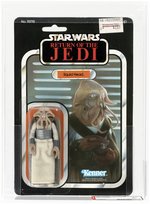 STAR WARS: RETURN OF THE JEDI (1983) - SQUID HEAD 65 BACK-A AFA 80 NM (CLEAR BLISTER).