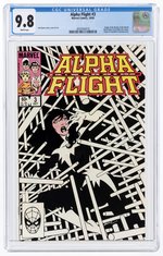 ALPHA FLIGHT #3 OCTOBER 1983 CGC 9.8 NM/MINT.