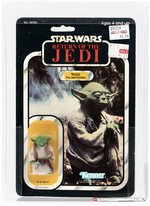 Hake's - STAR WARS: RETURN OF THE JEDI (1983) - YODA 65 BACK-B AFA 75 ...