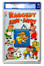 RAGGEDY ANN AND ANDY #23 APRIL 1948  CGC 9.4 CREAM TO OFF-WHITE PAGES FILE COPY.