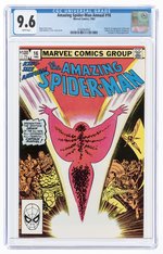 AMAZING SPIDER-MAN ANNUAL #16 1982 CGC 9.6 NM+ (FIRST MONICA RAMBEAU CAPTAIN MARVEL).