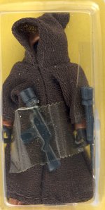 STAR WARS: RETURN OF THE JEDI (1983) - JAWA 65 BACK-A AFA 80 NM (2 BLASTERS, UPSIDE DOWN/CLEAR BLISTER).