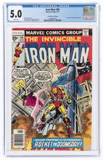 IRON MAN #99 JUNE 1977 CGC 5.0 VG/FINE (35¢ PRICE VARIANT).