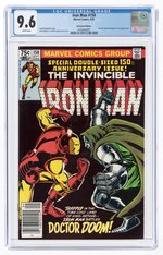 IRON MAN #150 SEPTEMBER 1981 CGC 9.6 NM+ (NEWSSTAND EDITION).