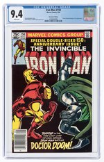 IRON MAN #150 SEPTEMBER 1981 CGC 9.4 NM (NEWSSTAND EDITION).