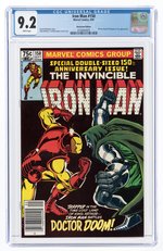 IRON MAN #150 SEPTEMBER 1981 CGC 9.2 NM- (NEWSSTAND EDITION).