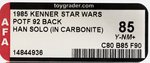 STAR WARS: THE POWER OF THE FORCE (1985) - HAN SOLO (IN CARBONITE CHAMBER) 92 BACK AFA 85 Y-NM+.