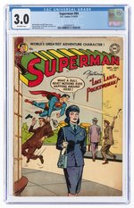 SUPERMAN #84 SEPTEMBER-OCTOBER 1953 CGC 5.5 FINE-.