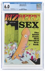 BIZARRE SEX #1 MAY 1972 CGC 6.0 FINE.