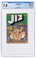 JIZ COMICS #NN 1969 CGC 7.0 FINE/VF.