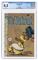 MR. NATURAL #1 JUNE 1971 CGC 4.5 VG+ (FOURTH PRINTING).