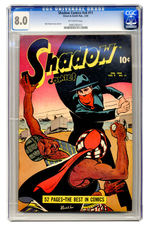 SHADOW COMICS V8 #11 FEBRUARY 1949 CGC 8.0 OFF-WHITE PAGES.