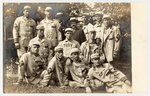 C. 1907 TROY (NY) TROJANS BASEBALL TEAM REAL PHOTO POSTCARD.