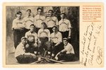 1907 PORTLAND (ME) MOHAWKS BASEBALL TEAM POSTCARD.